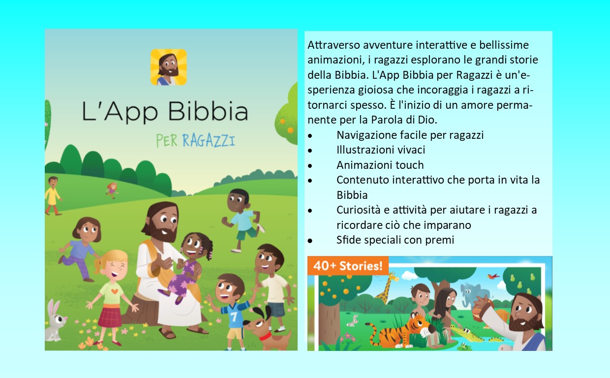 APP BIBBIA PER RAGAZZI: Storie Animate per Bambini